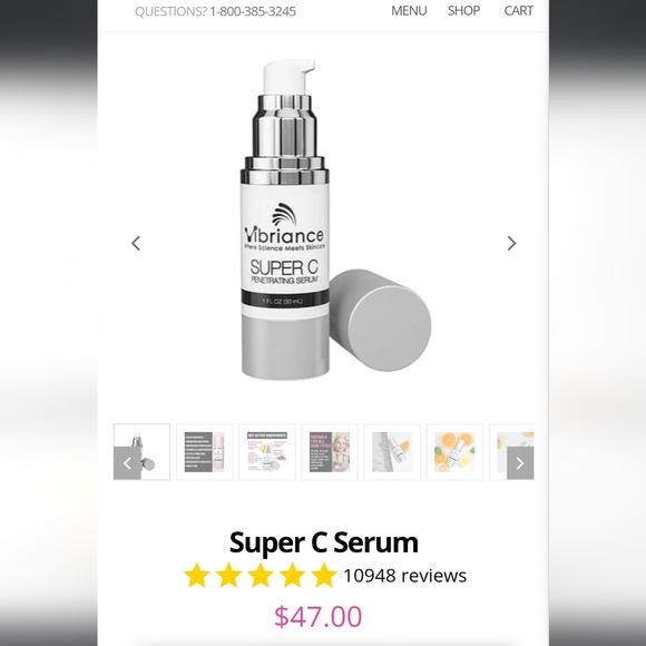 Vibriance Super C Serum 2 PACK - Picture 2 of 6